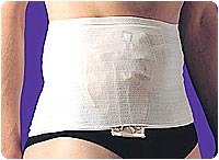 Bandnet Elastic Net Retainer Dressing Tubular / Pre-Cut White Poly-Covered Nylon / Rubber