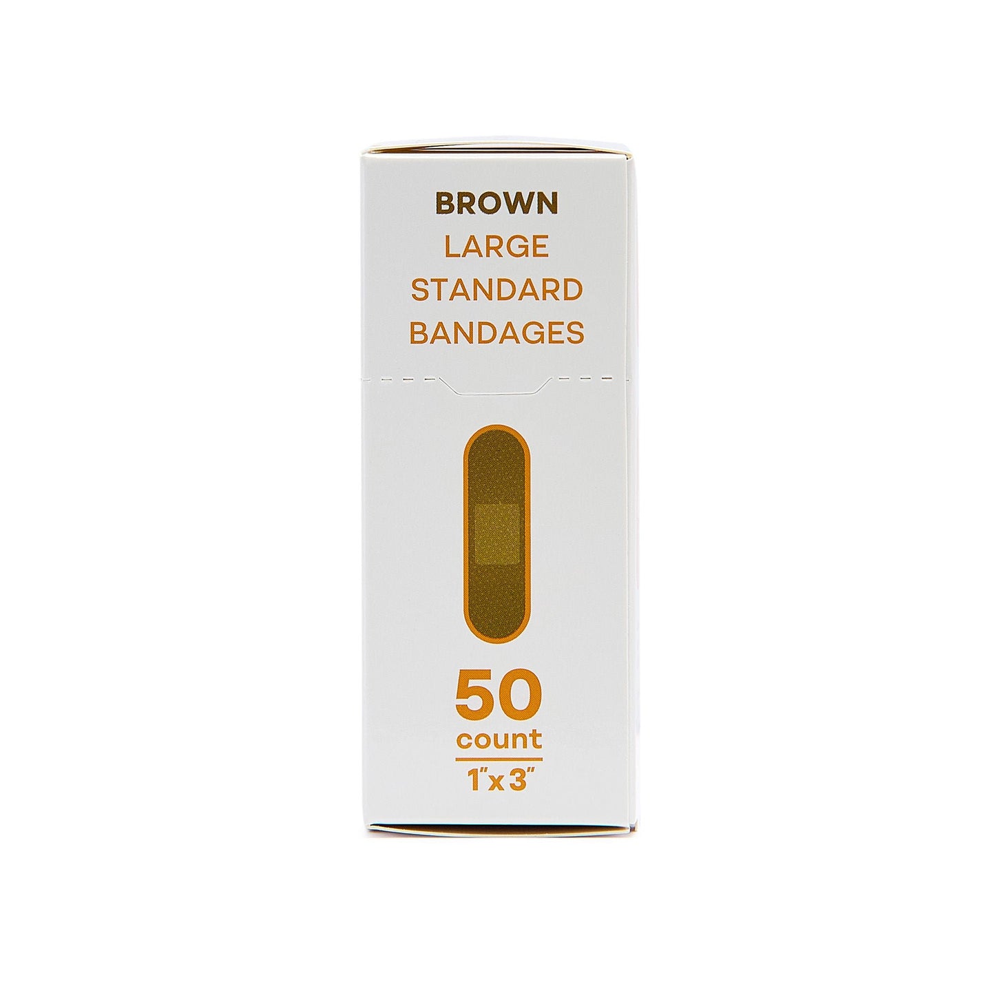 Tru-Colour Skin Tone Shade Fabric Bandage Adhesive Strips – Brown