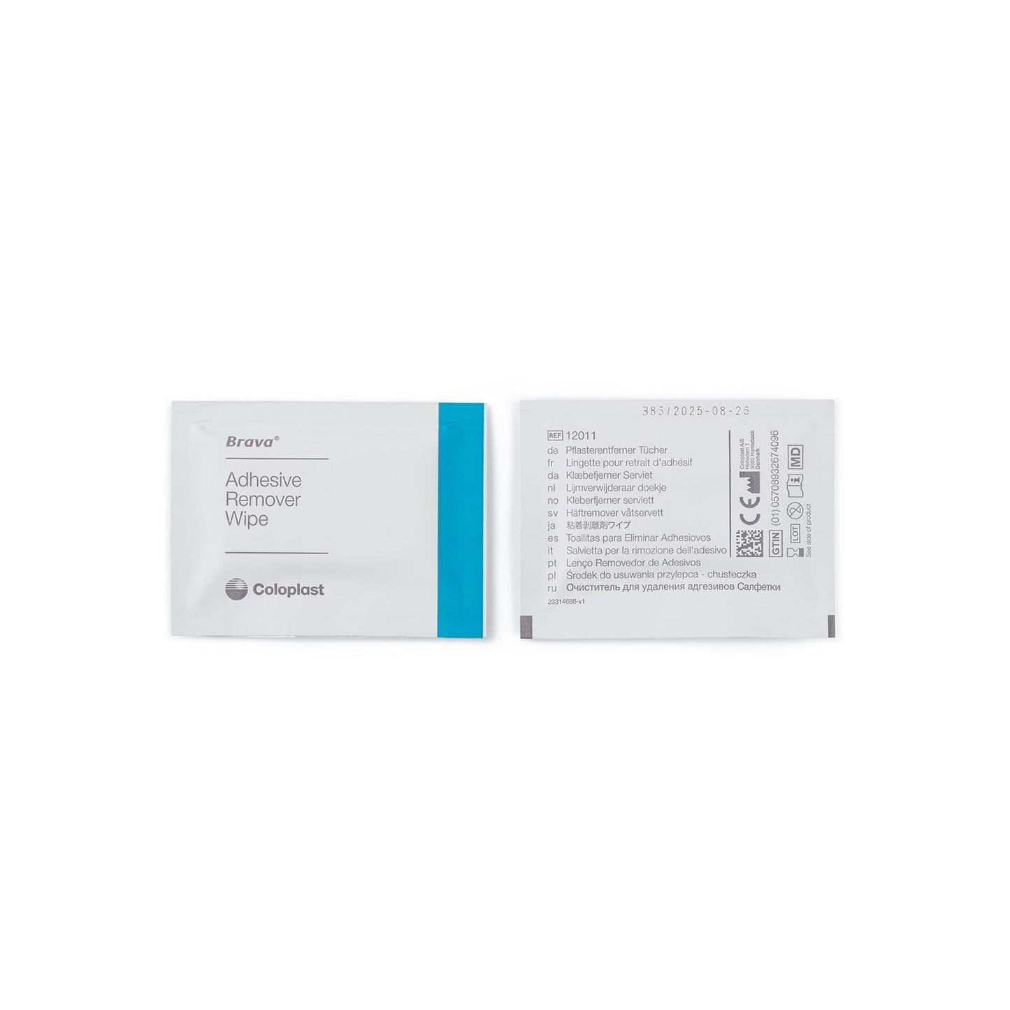 Brava® Adhesive Remover Wipes, Alcohol-Free, No-Sting Formula