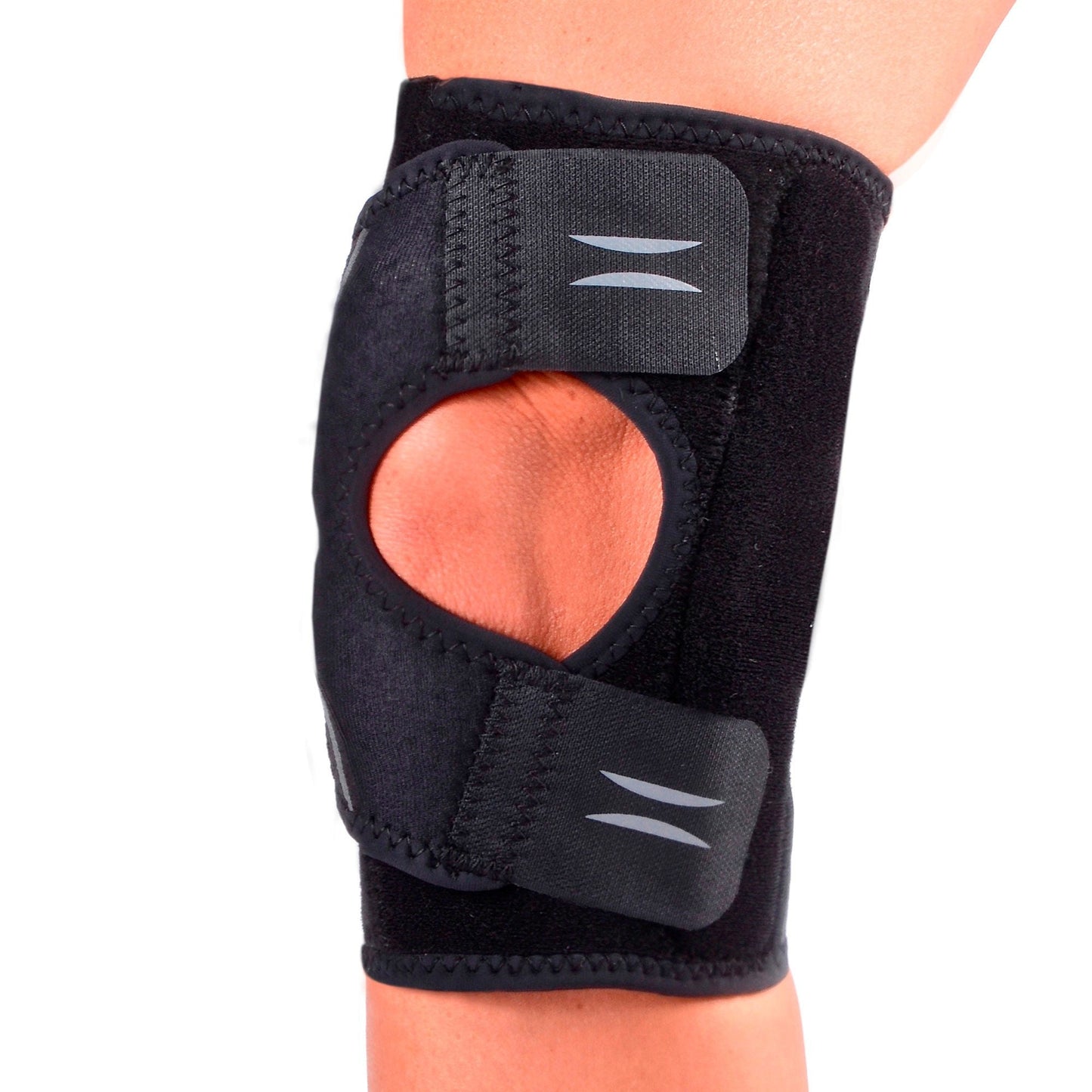 Shields II Knee Brace Hook and Loop Strap Closure 15 to 17 Inch Mid-Patella Circumference / 16-1/2 to 19 Inch Thigh Circumference Left or Right Knee