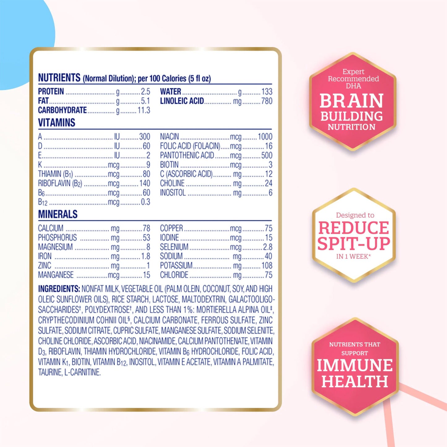 Enfamil A.R. Infant Formula Unflavored Can Powder Added Rice Spit Up