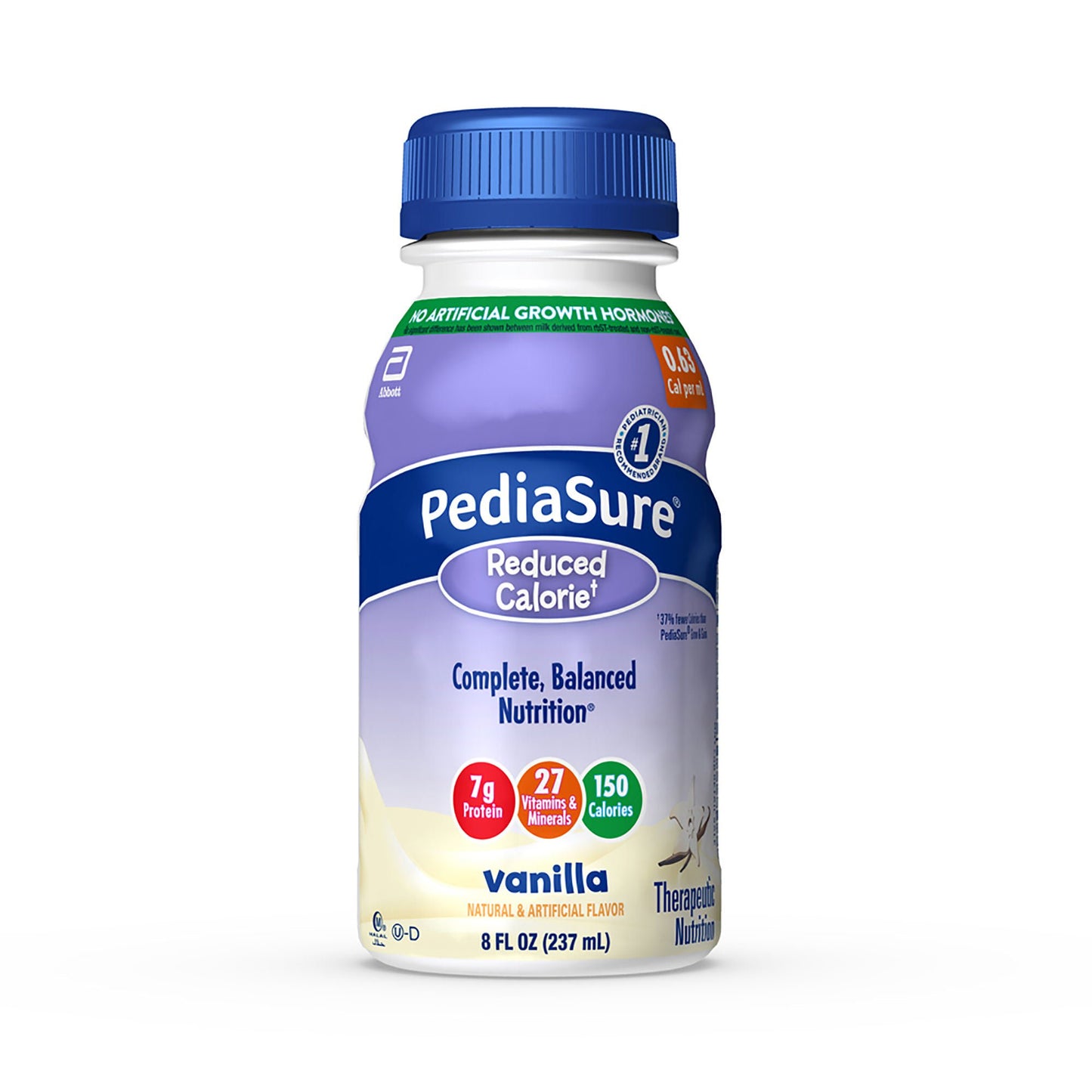 PediaSure® Reduced Calorie Therapeutic Nutrition, Vanilla, bottle