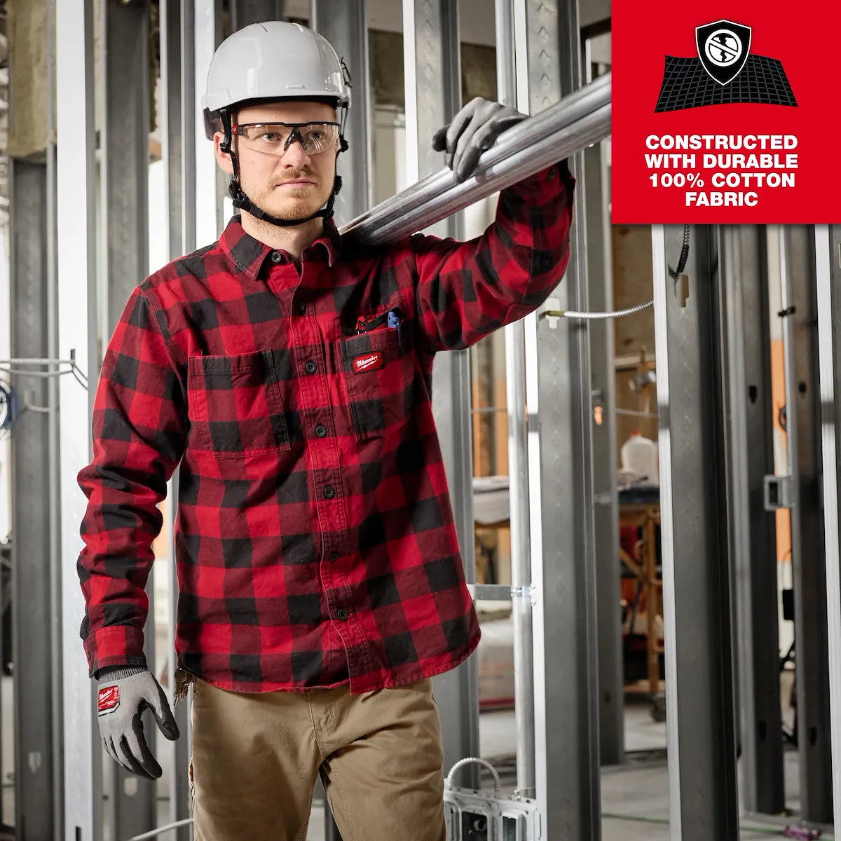 Milwaukee GRIDIRON Flannel Shirt M551