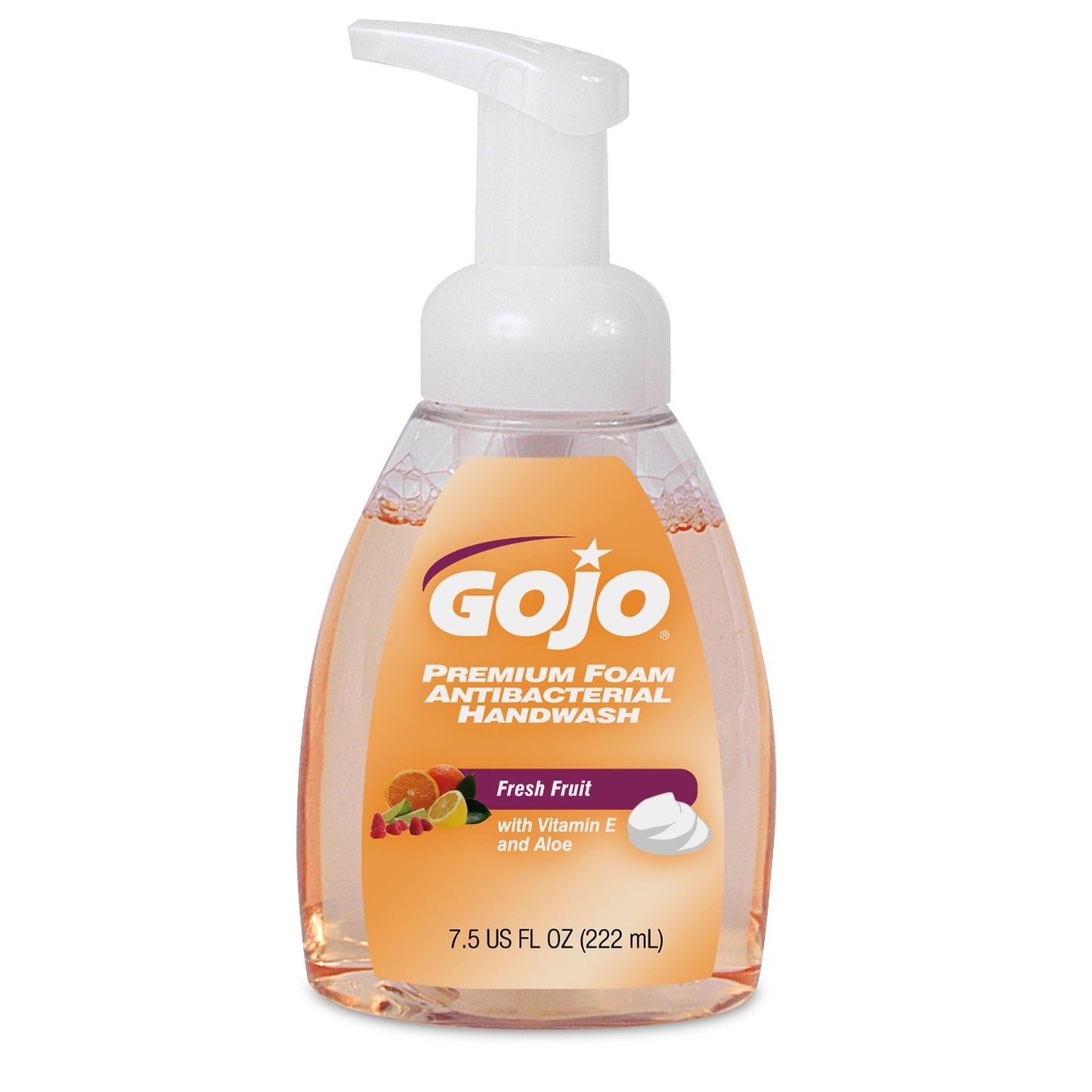 Gojo® Fresh Fruit Scent Premium Foam Antibacterial Handwash, Bottle