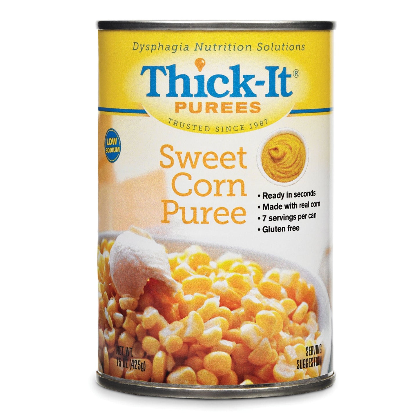 Thick-It® Purée Sweet Corn Thickened Food, Can