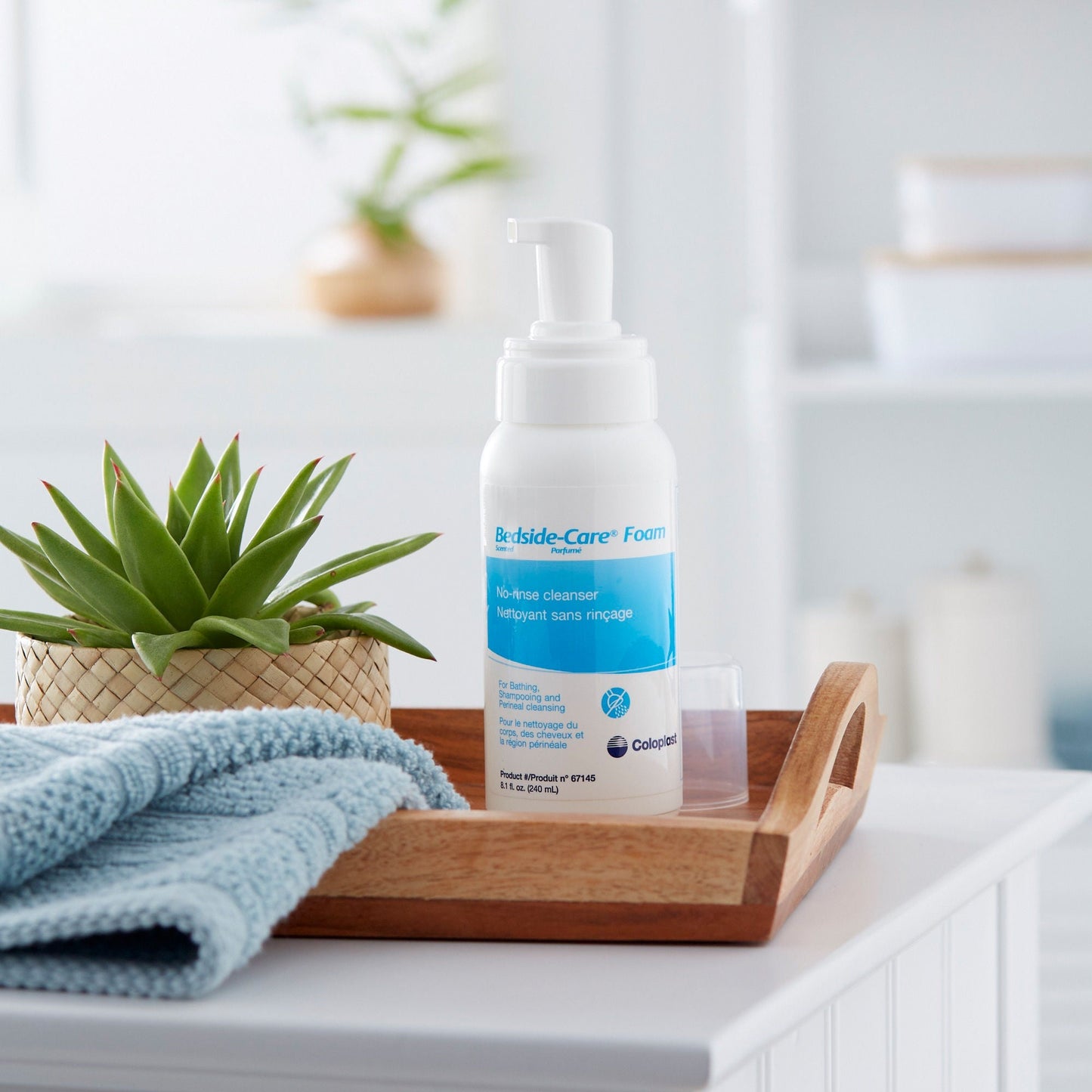 Bedside-Care® Foam Cleanser, Scented, Shampoo and Body Wash, bottle