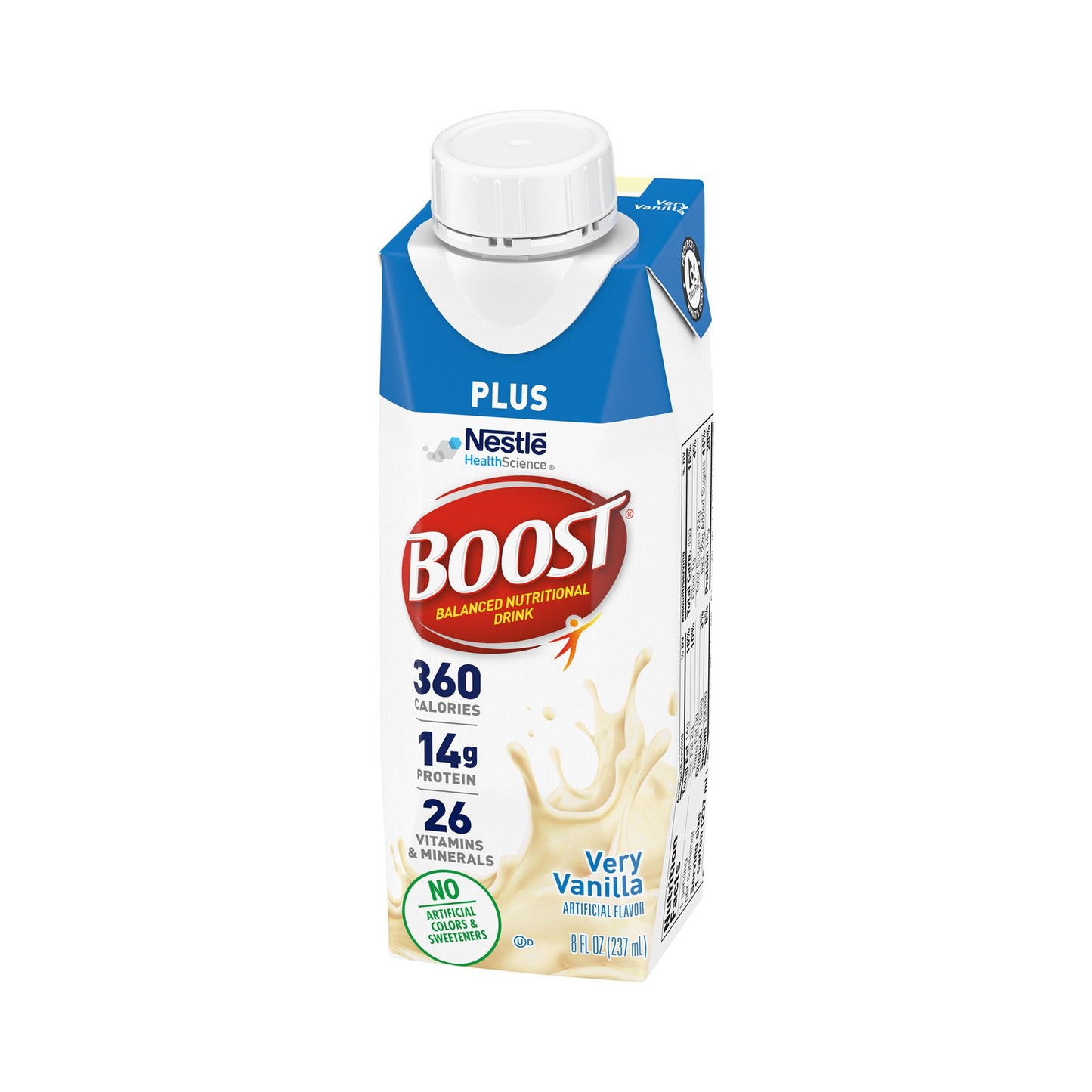 Boost Plus® Vanilla Balanced Nutritional Drink, Carton
