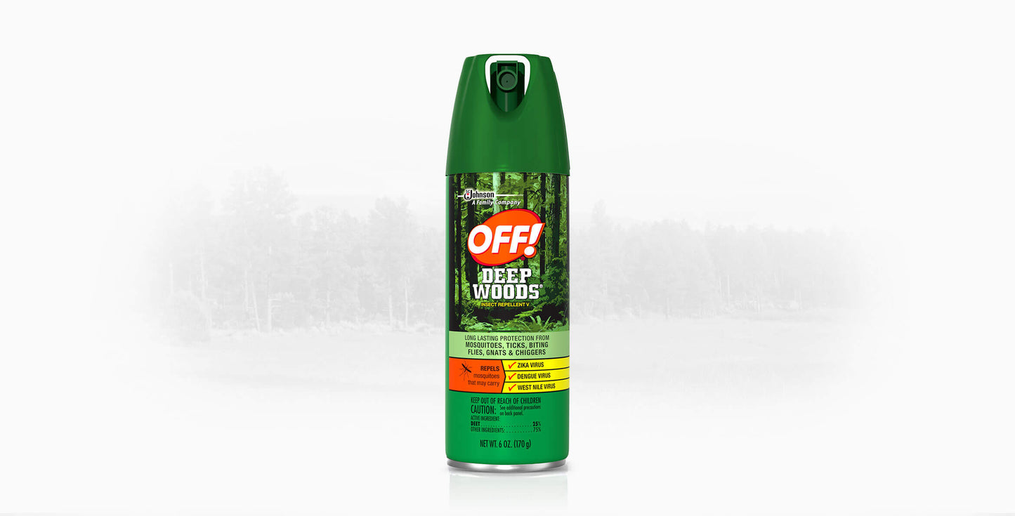 Off! Deep Woods DEET Insect Repellent, aerosol can