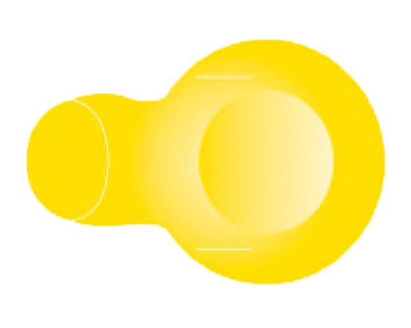 ChemoPlus IVA Security Seal 20 mm, Yellow