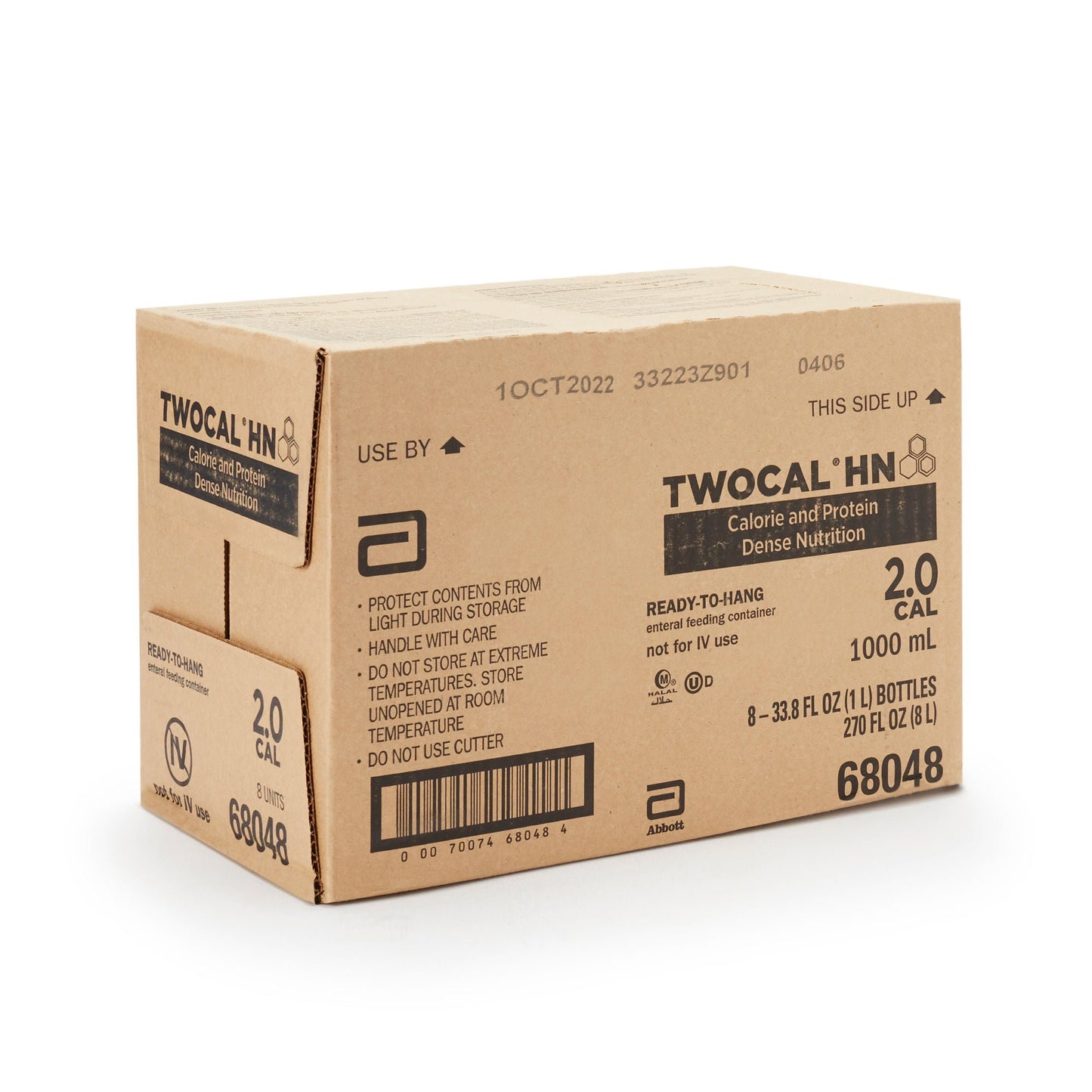 TwoCal® HN Tube Feeding Formula, Ready to Hang Bottle