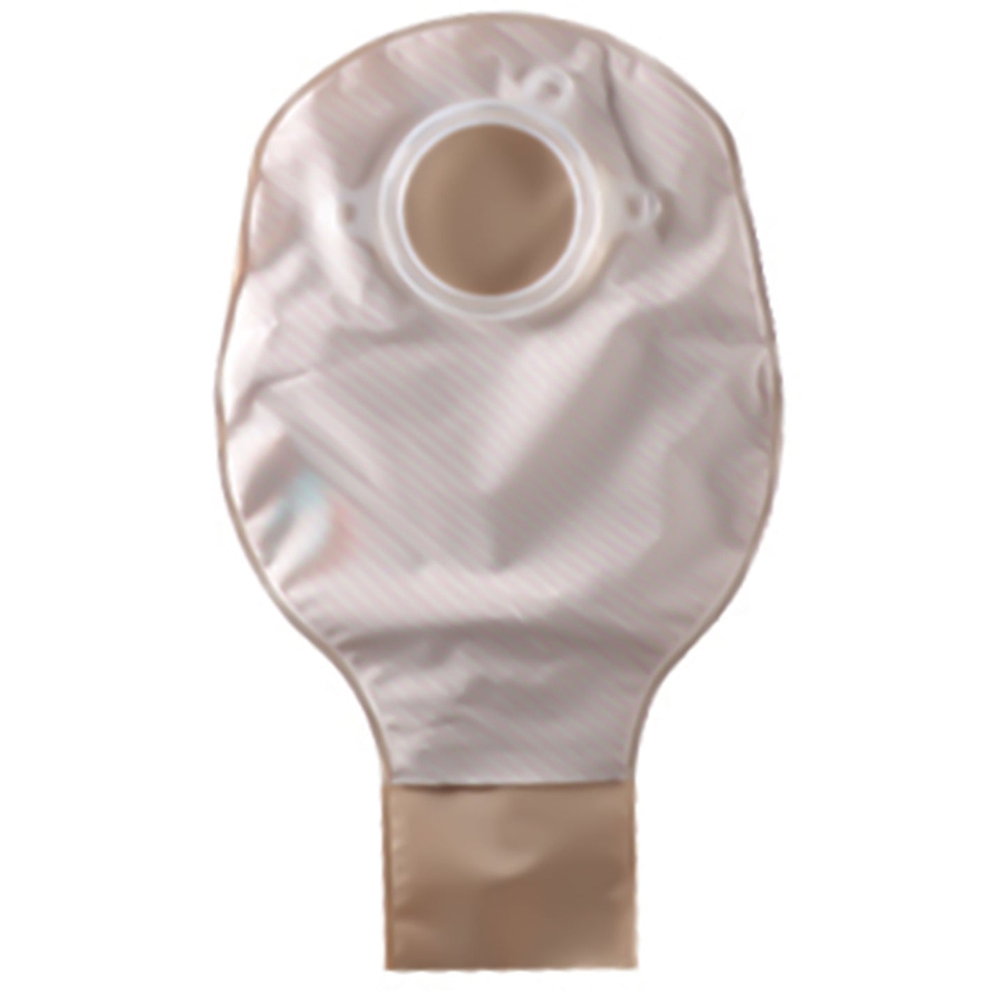 Sur-Fit Natura® Two-Piece Opaque Ostomy Pouch, Length, 1.75 Inch Flange