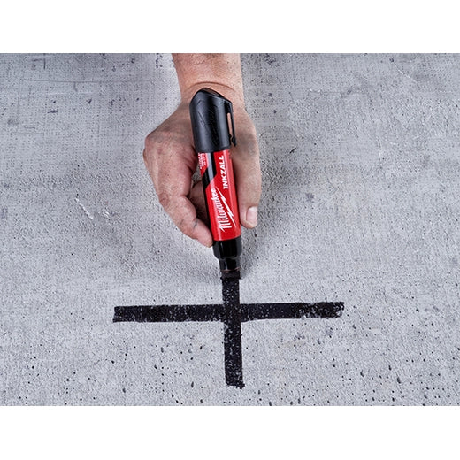 Milwaukee INKZALL Extra Large Chisel Tip Black Marker 48-22-3260