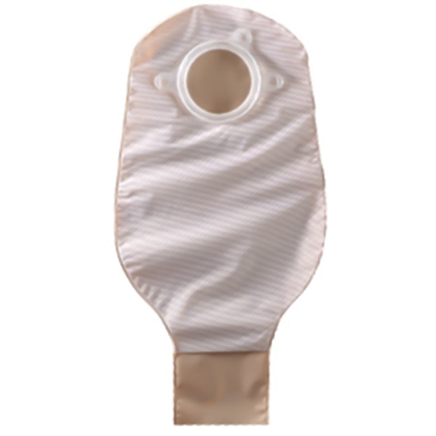 Sur-Fit Natura® Two-Piece Opaque Ostomy Pouch, 12-Inch Length, Flange