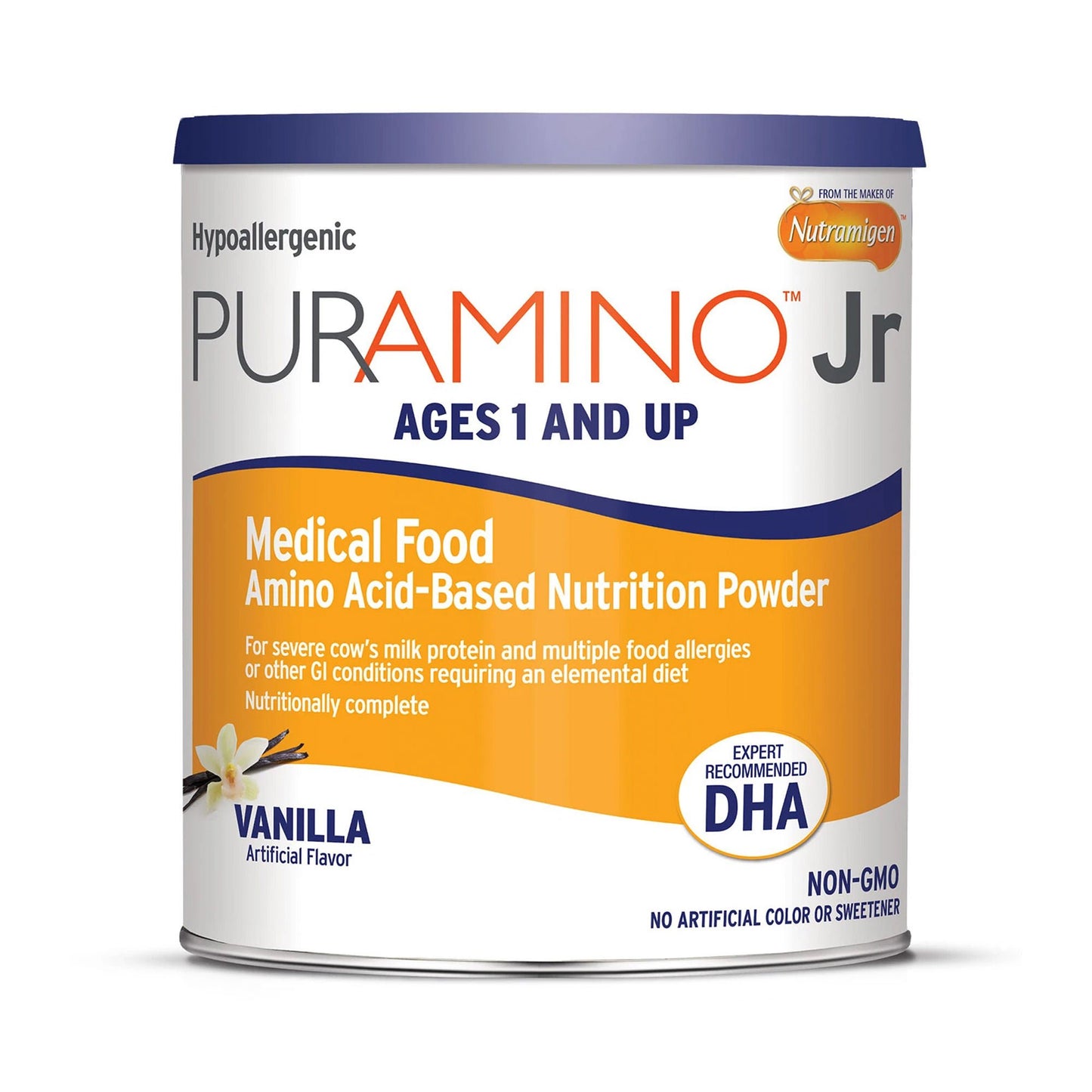 PurAmino™ Jr Medical Food Amino Acid–Based Nutrition Powder, Vanilla