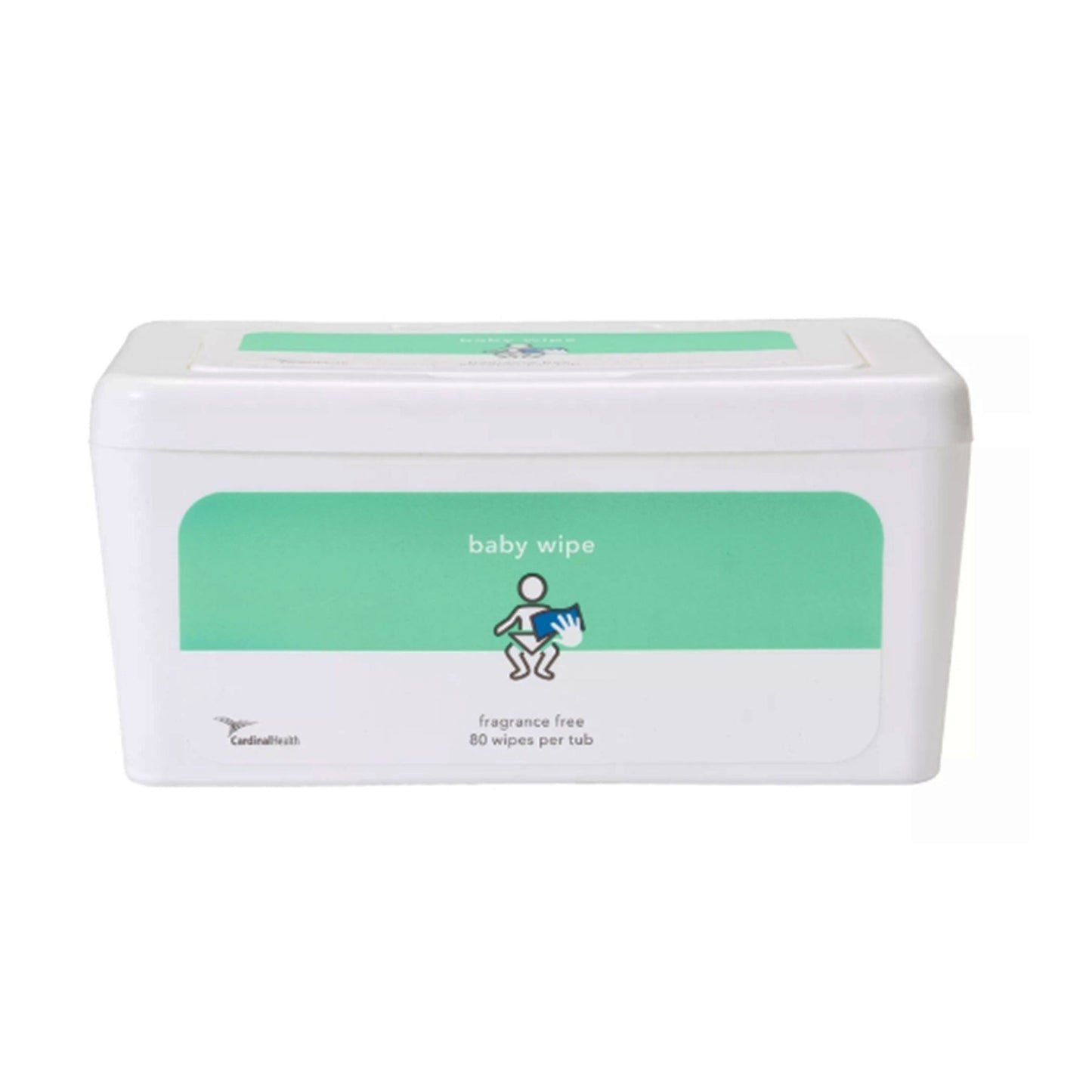 Cardinal Health Standard Baby Wipe Tub Unscented