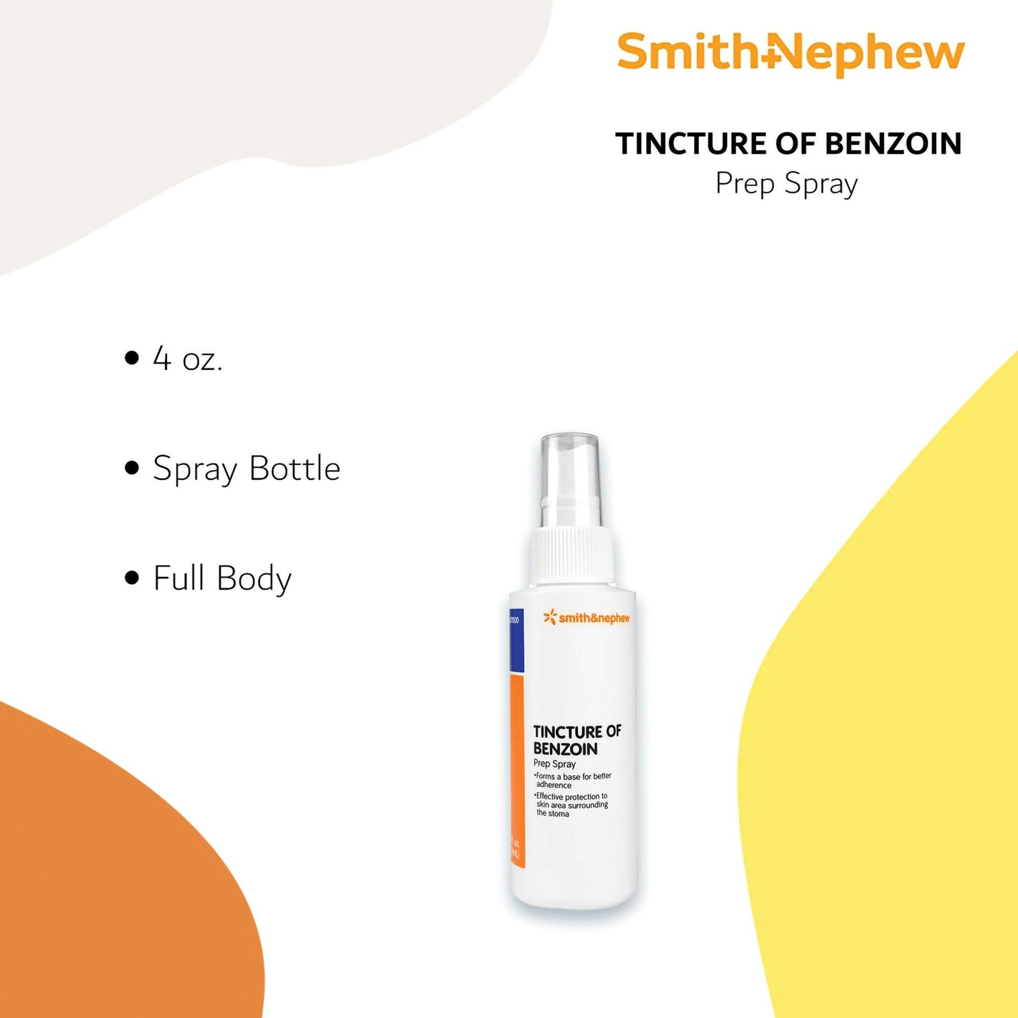 Smith & Nephew Benzoin Tincture Antiseptic, Spray Bottle