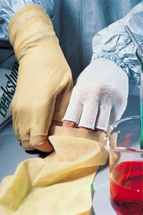 BCR® Polyester Glove Liners, White