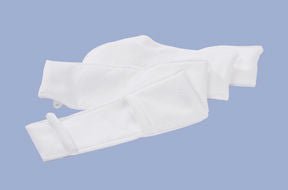 Contec EasyReach Cleanroom Wet Mop Pad Bound Edge White Polyester Disposable
