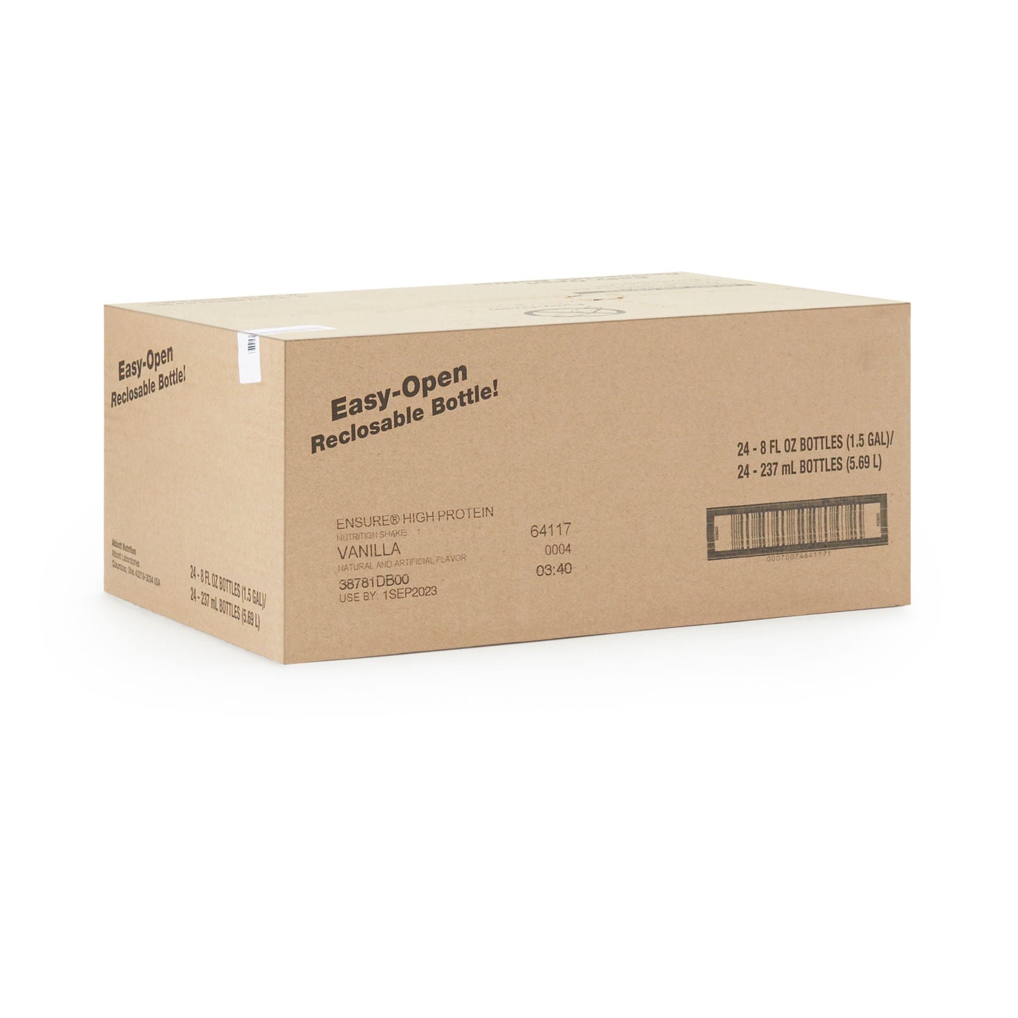 Ensure® High Protein Shake, Vanilla, bottle