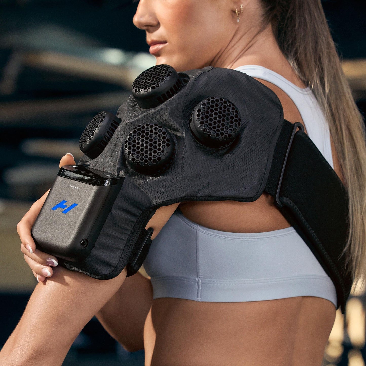 Hyperice X 2 Hot / Cold Therapy Wrap Shoulder One Size Fits Most Reusable