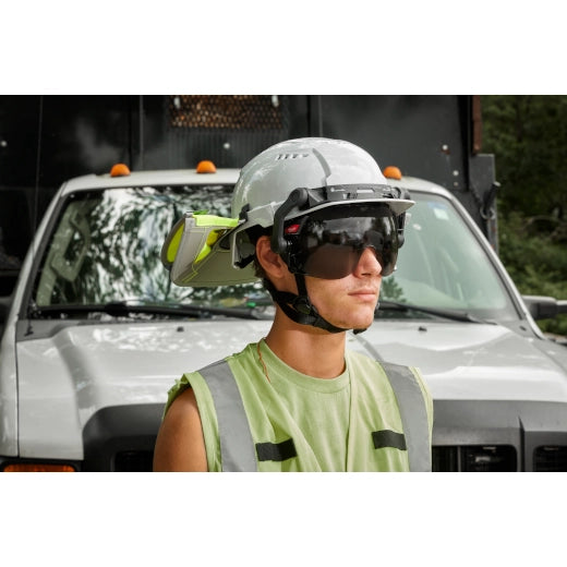Milwaukee BOLT Eye Visor - Tinted Dual Coat Lens (Compatible with Safety Helmets) 48-73-1416
