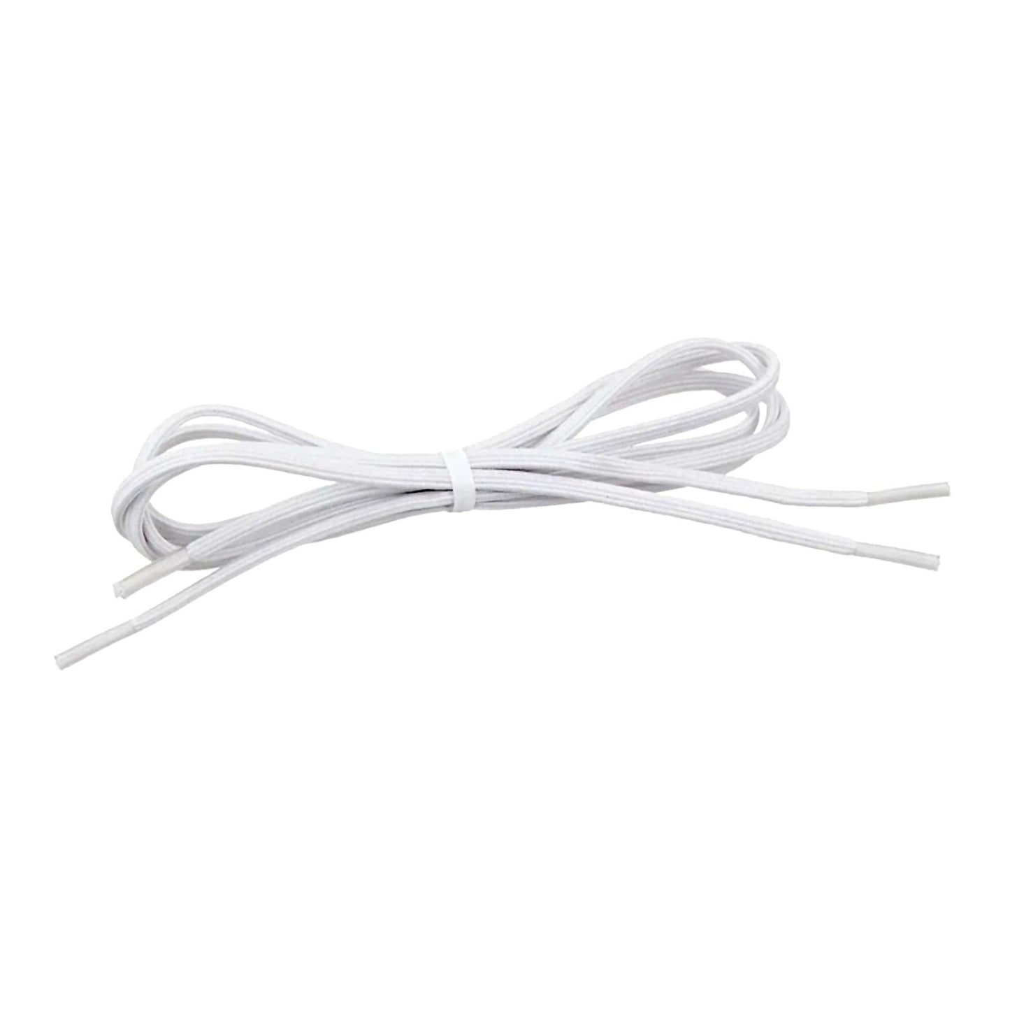 Tylastic Shoelaces White Elastic
