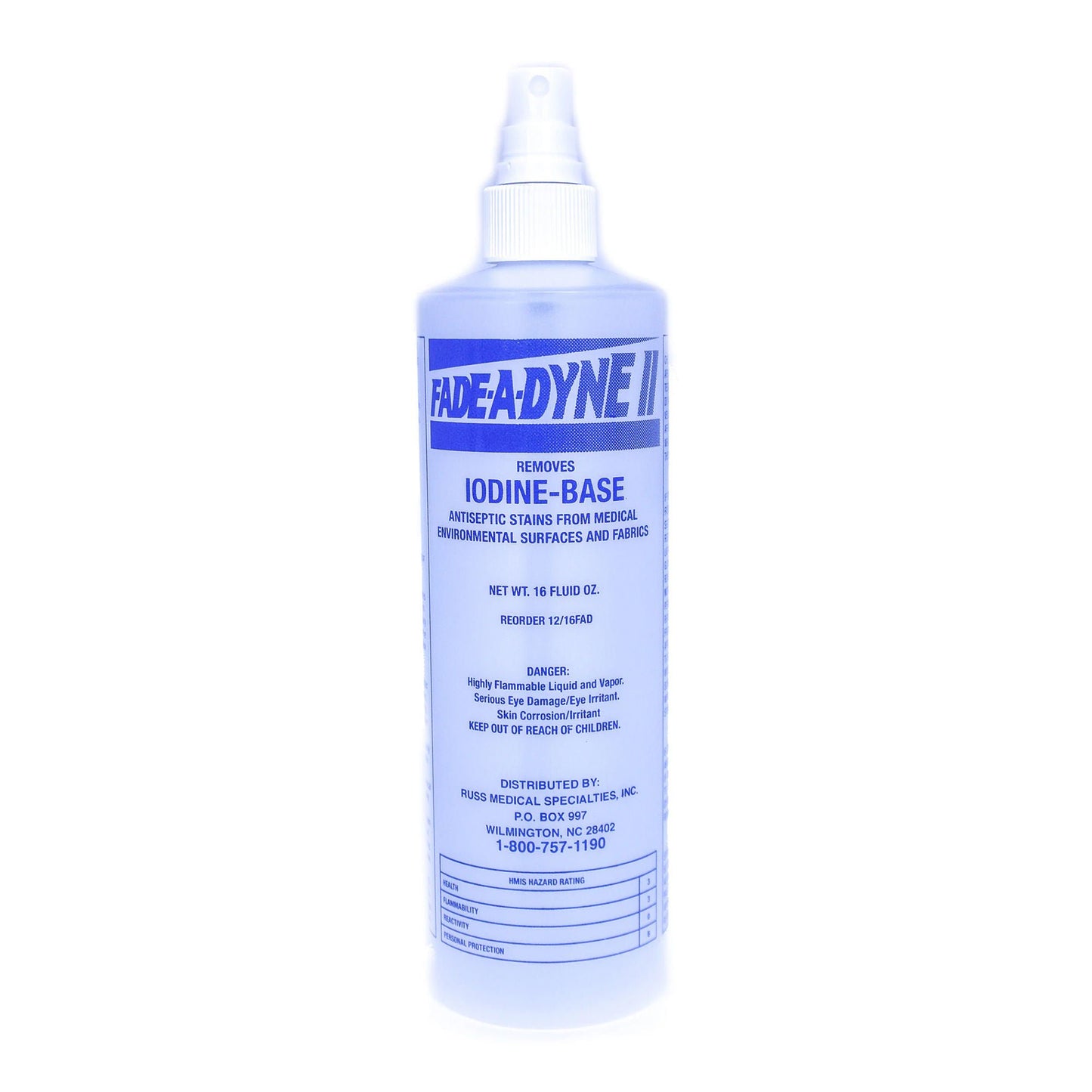 Fade-A-Dyne II® Iodine Stain Remover, - 12 Pack