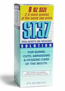 S.T.37 Antiseptic Hexylresorcinol Topical Liquid Bottle