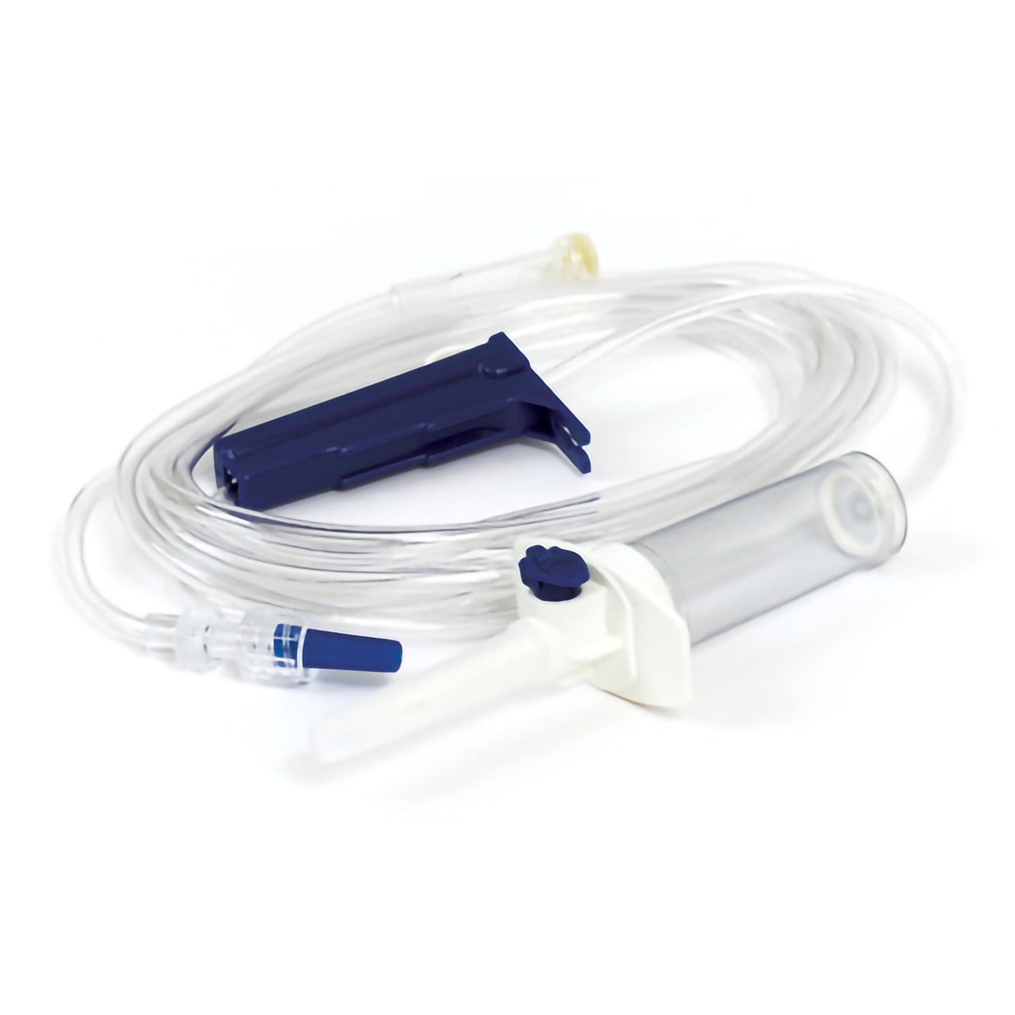 TrueCare Primary IV Administration Set Gravity 1 Port 20 Drops / mL Drip Rate 15 Micron Filter 92 Inch Tubing Solution Without Flow Regulator
