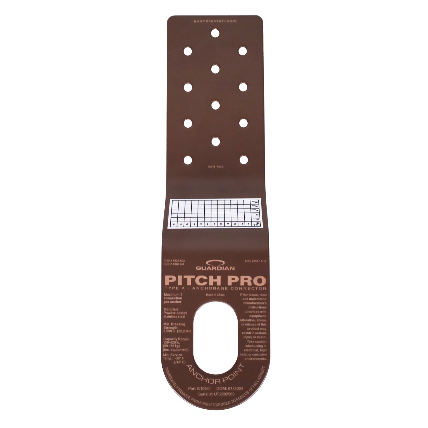 Guardian Fall Protection Pitch Pro 10544