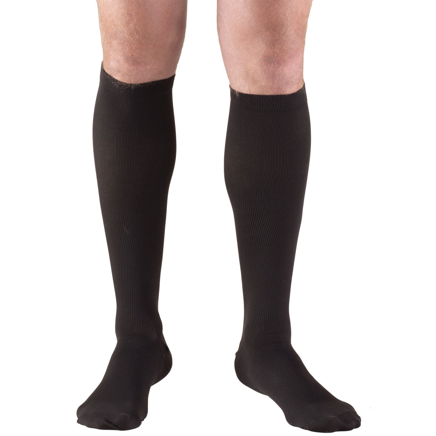 Truform Compression Socks Knee High X-Large Black Closed Toe