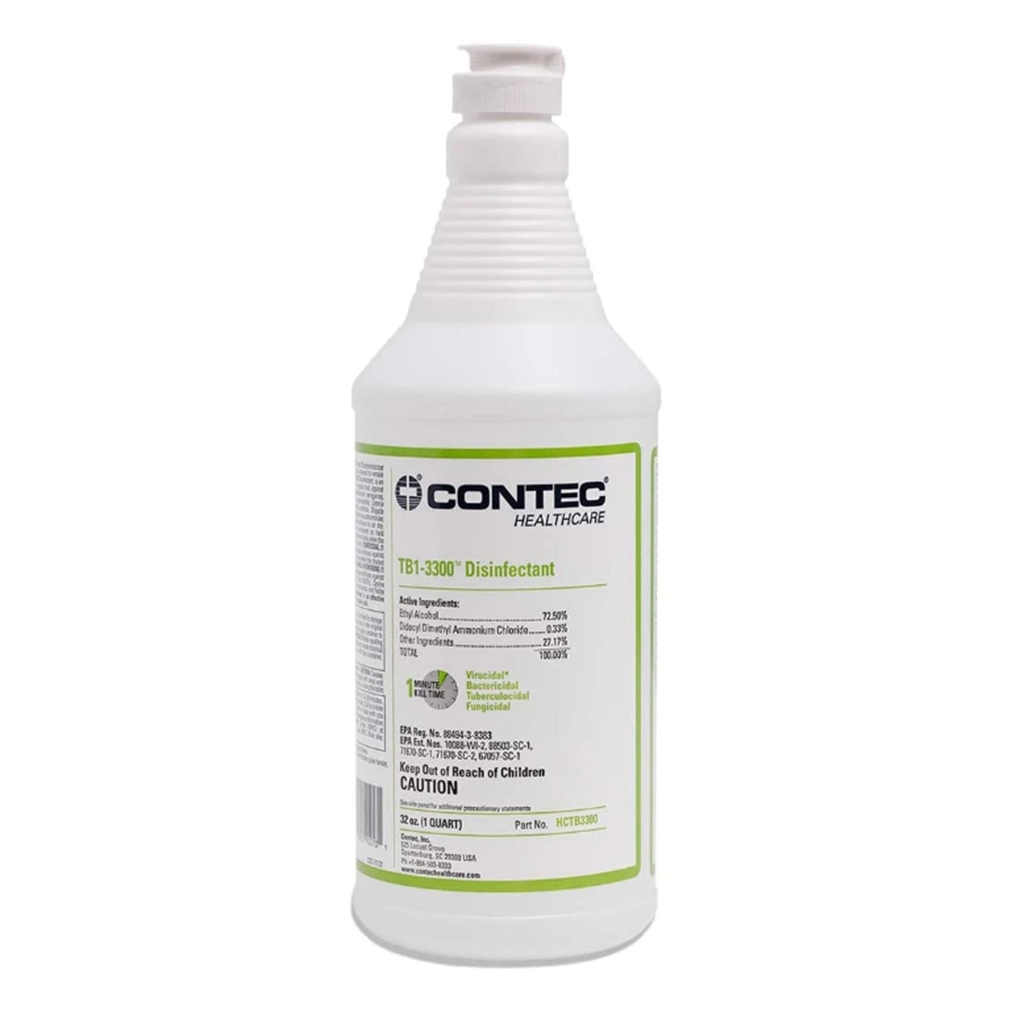 Contec® Healthcare TB1-3300™ Surface Disinfectant Cleaner