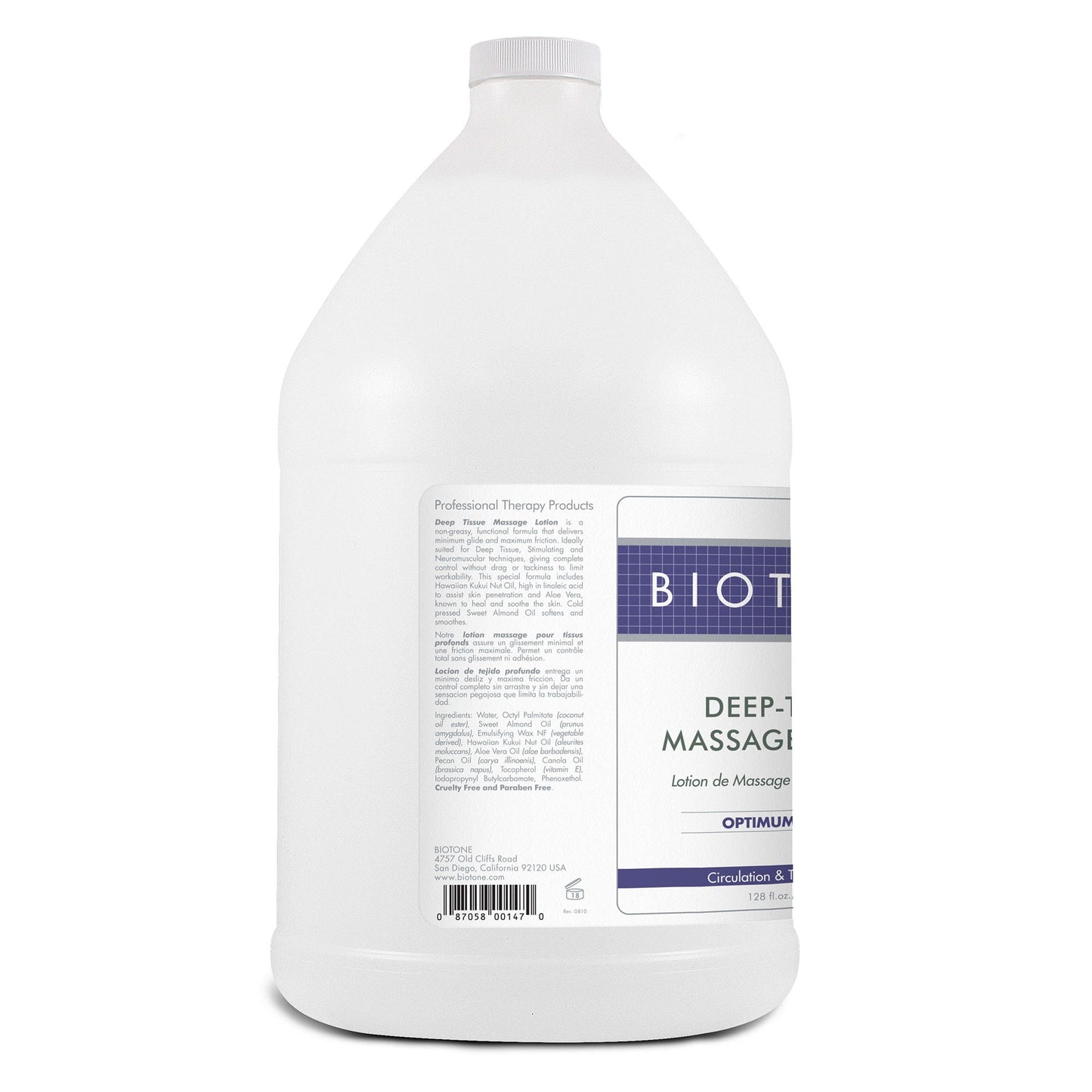 Biotene® Deep-Tissue® Massage Lotion for Circulation & Tension Release