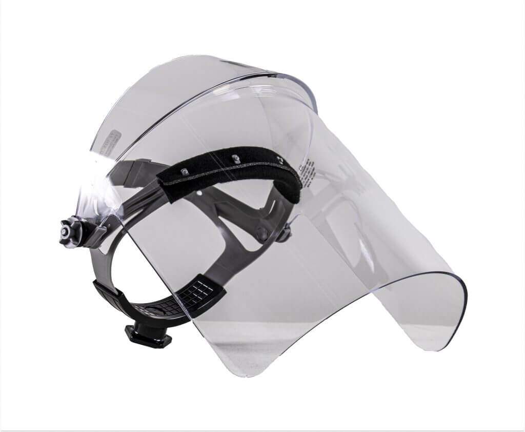 Oberon Clear Chemical Resistant Polycarbonate Face Shield