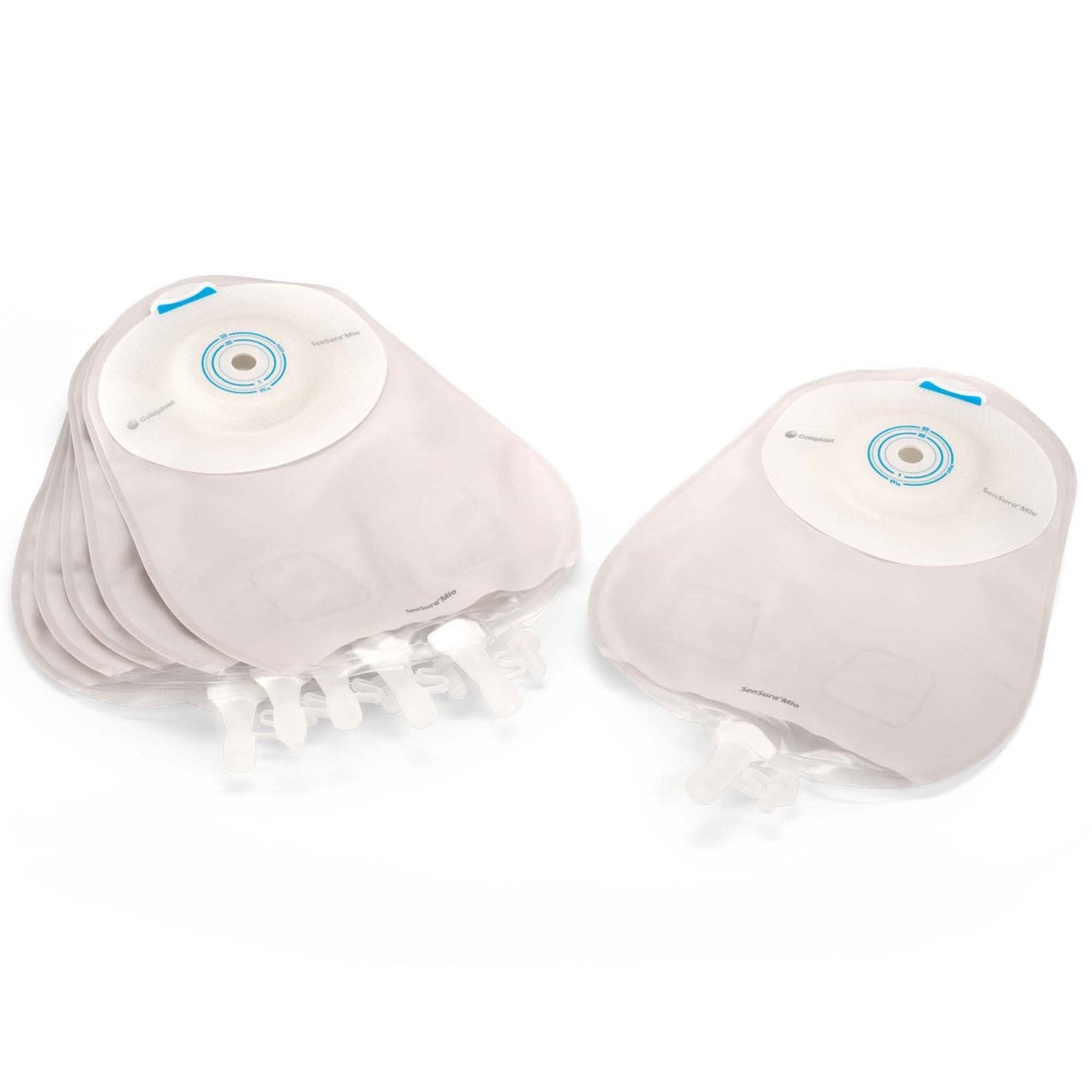 SenSura® Mio Convex Soft 1-Piece Opaque Urostomy Pouch, Stomas
