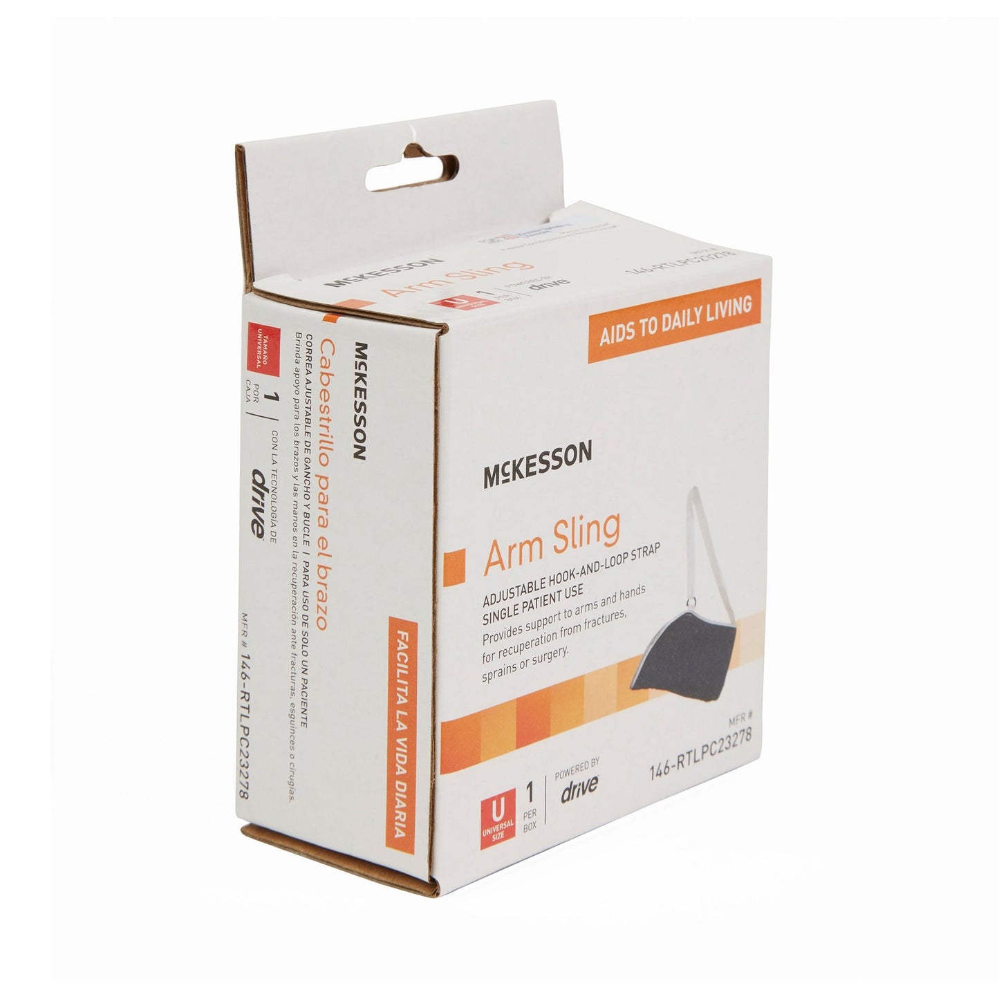 McKesson Universal Blue Cotton / Polyester Arm Sling