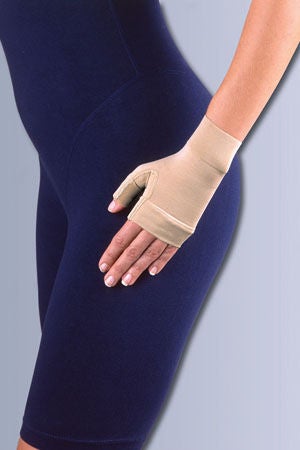 Jobst® Ready-to-Wear Nylon / Spandex Compression Gloves, Beige