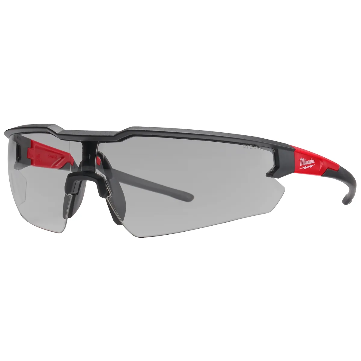 Milwaukee Safety Glasses - Gray Fog-Free Lenses (Polybag) 48-73-2103 | 12-Piece