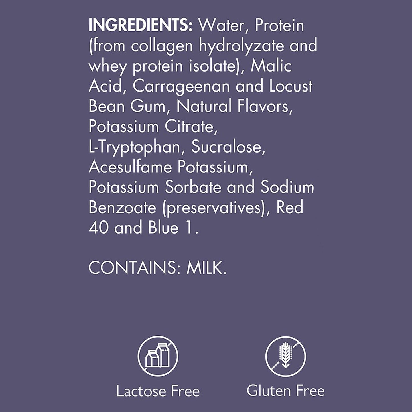 Gelatein Oral Supplement Grape Flavor Gel Cup