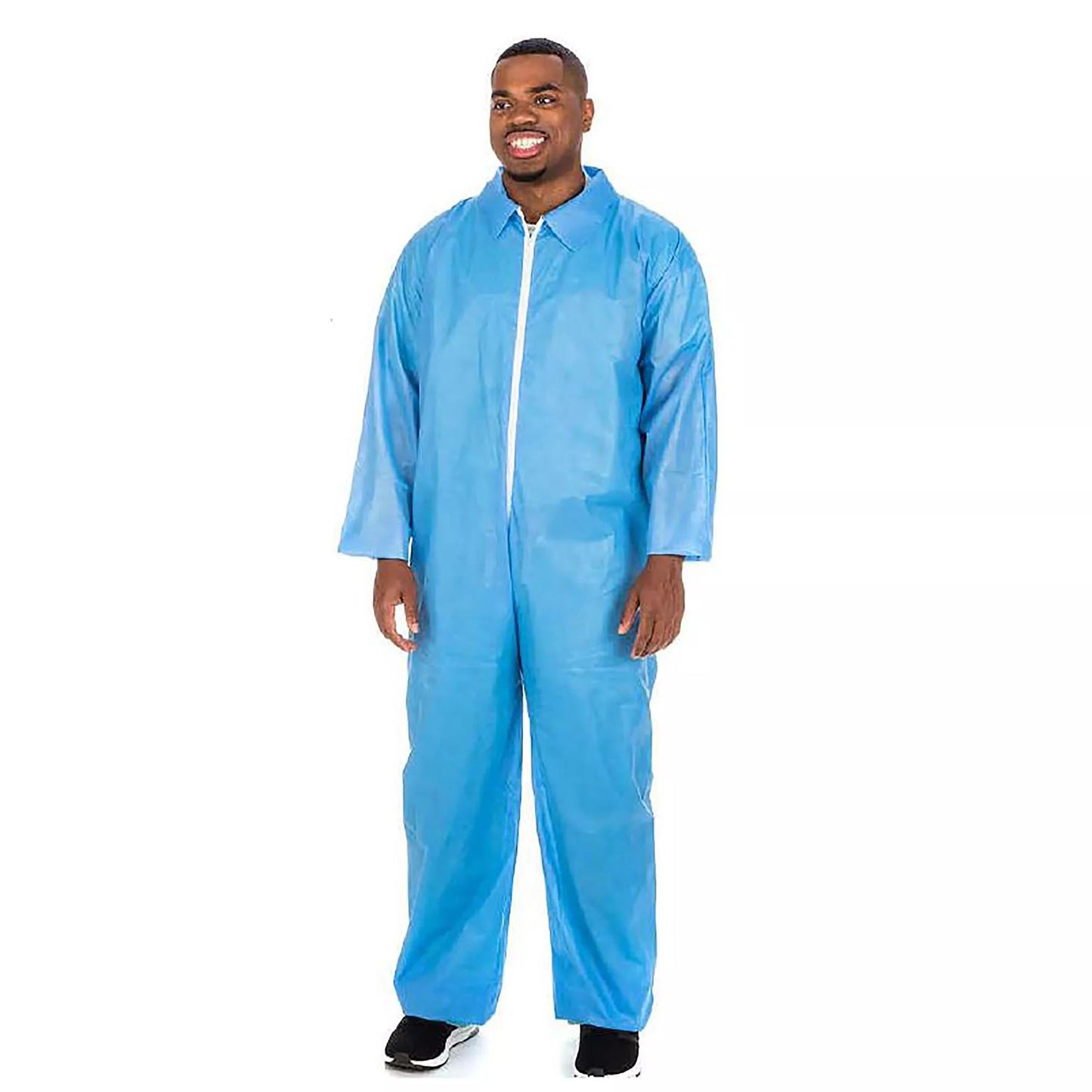 Coverall X-Large Blue Disposable