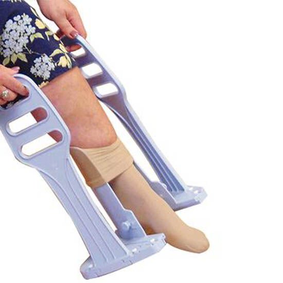 Deluxe Heel Guide Compression Stocking Aid 5 Inch Cone Width / 17 Inch Handle Length