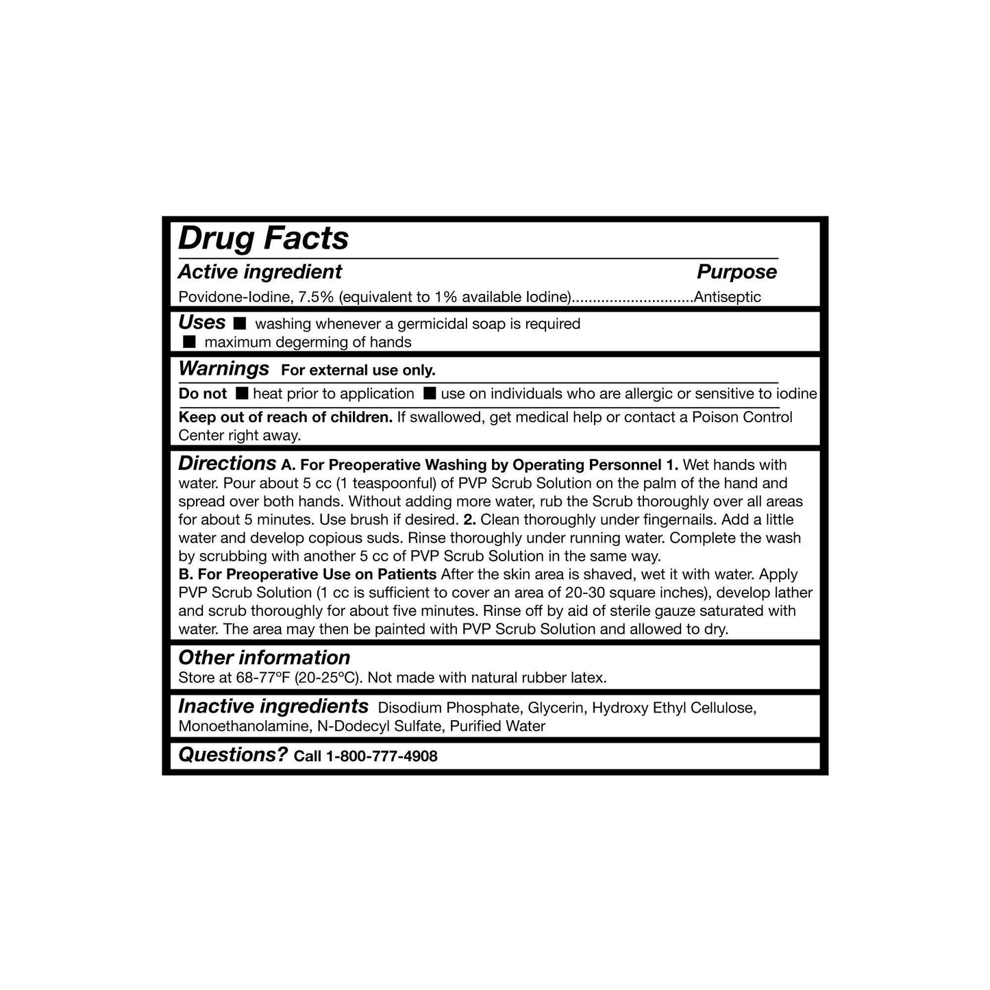 McKesson Prep Solution Jug