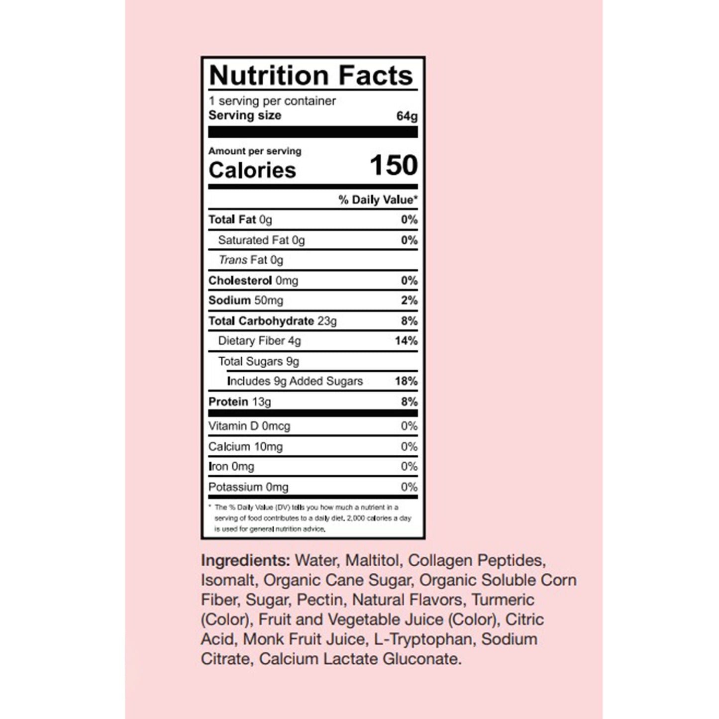 LiquaCel Protein Gummies Oral Supplement Watermelon / Peach Mango Flavor Gummy Pouch