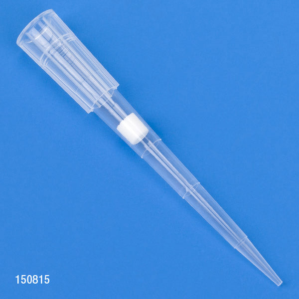 Filter Pipette Tips, 1–100 µL, Low Retention, Sterile — Racked, 960/Case (10 Racks) | Globe Scientific