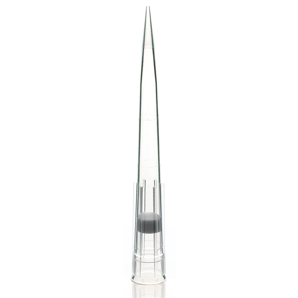 Filter Pipette Tips, 1–300 µL, Universal Low-Retention, Sterile — Racked, 960/Case (10 Racks) | Globe Scientific