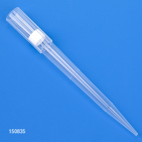 Filter Pipette Tips, 1–1000 µL Low Retention, Racked & Sterile, 960/Case | Globe Scientific