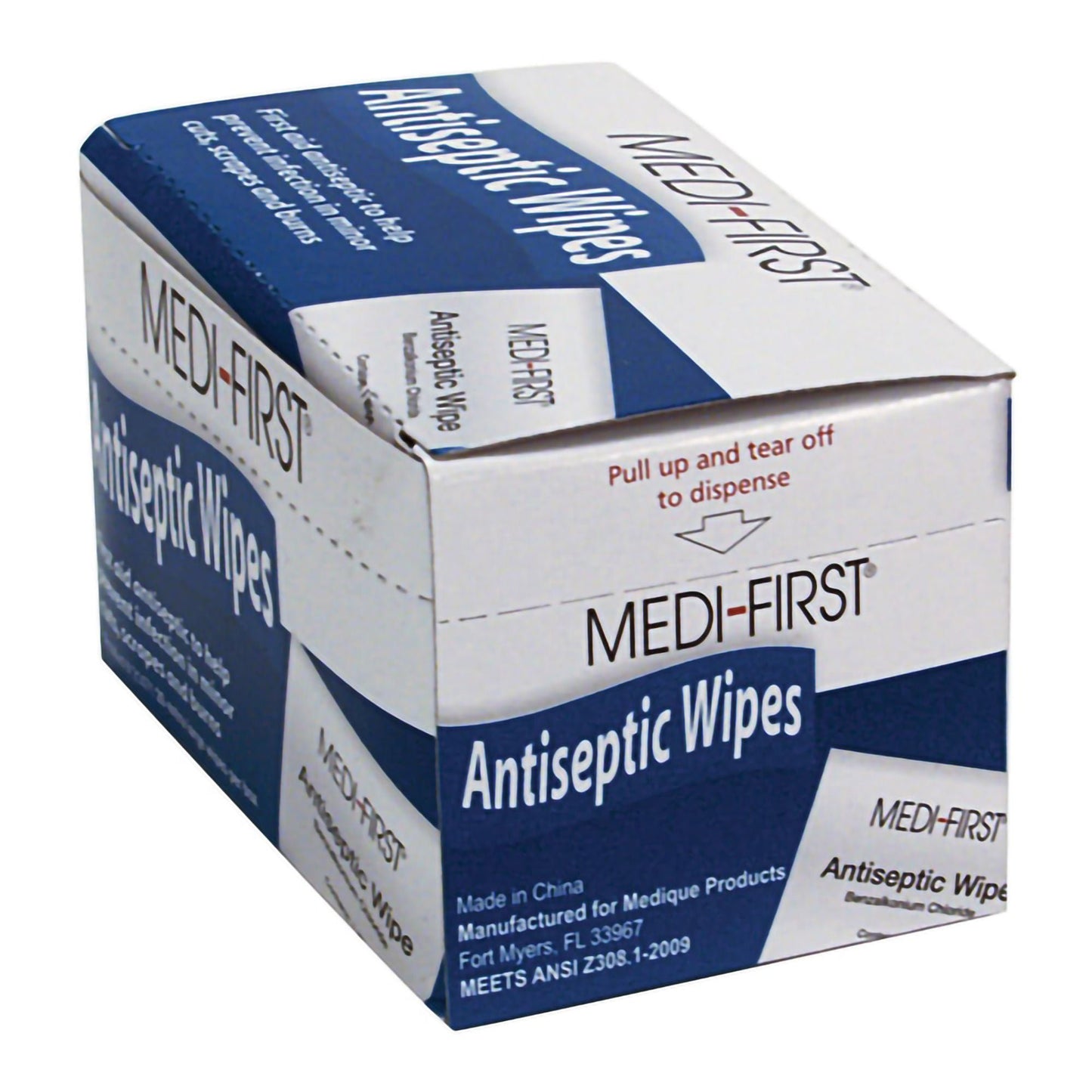 Medi-First First Aid Kit Refill Antiseptic Skin Towelette