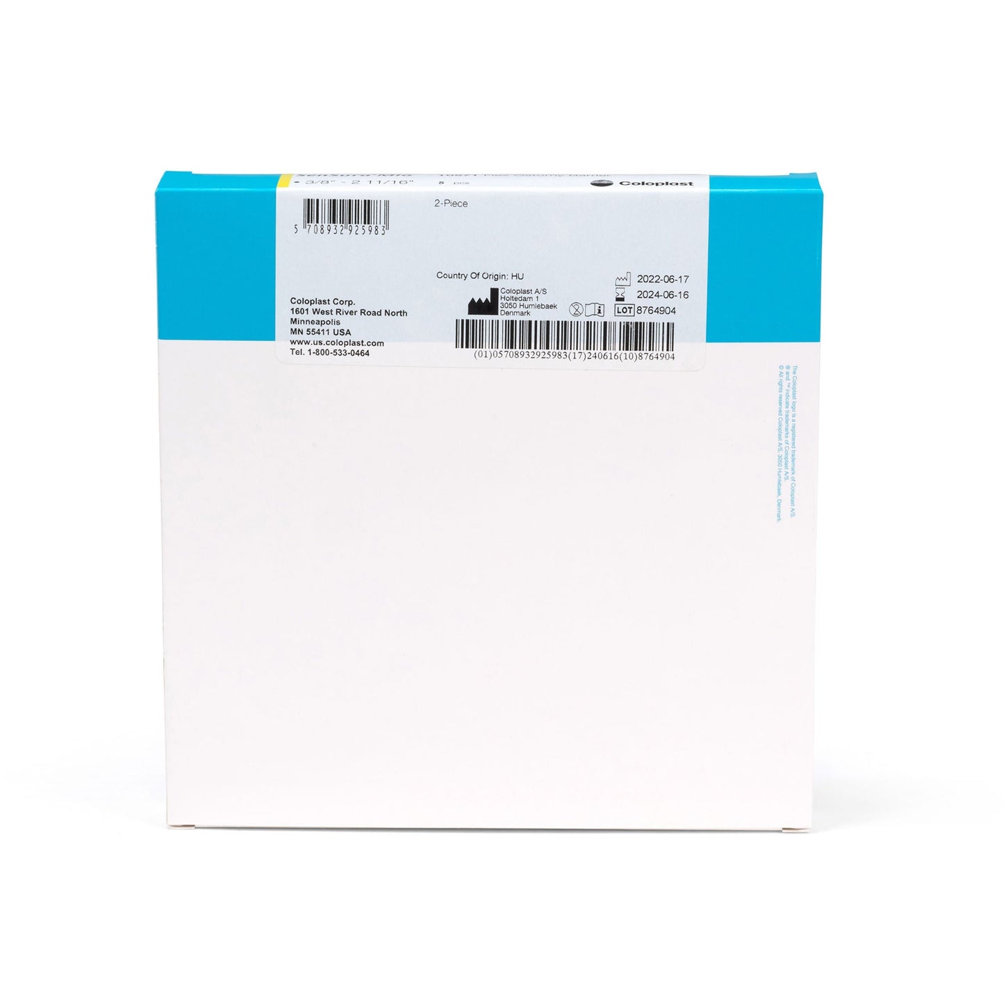 SenSura® Mio Flex Ostomy Barrier, Trim to Fit , Yellow Match