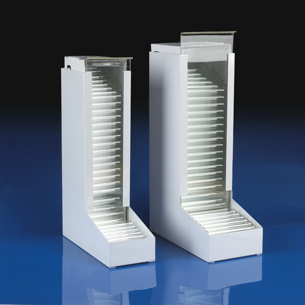 Culture Tube Dispenser for 13x100 mm Glass Tubes, Metal — 1/Each | Globe Scientific