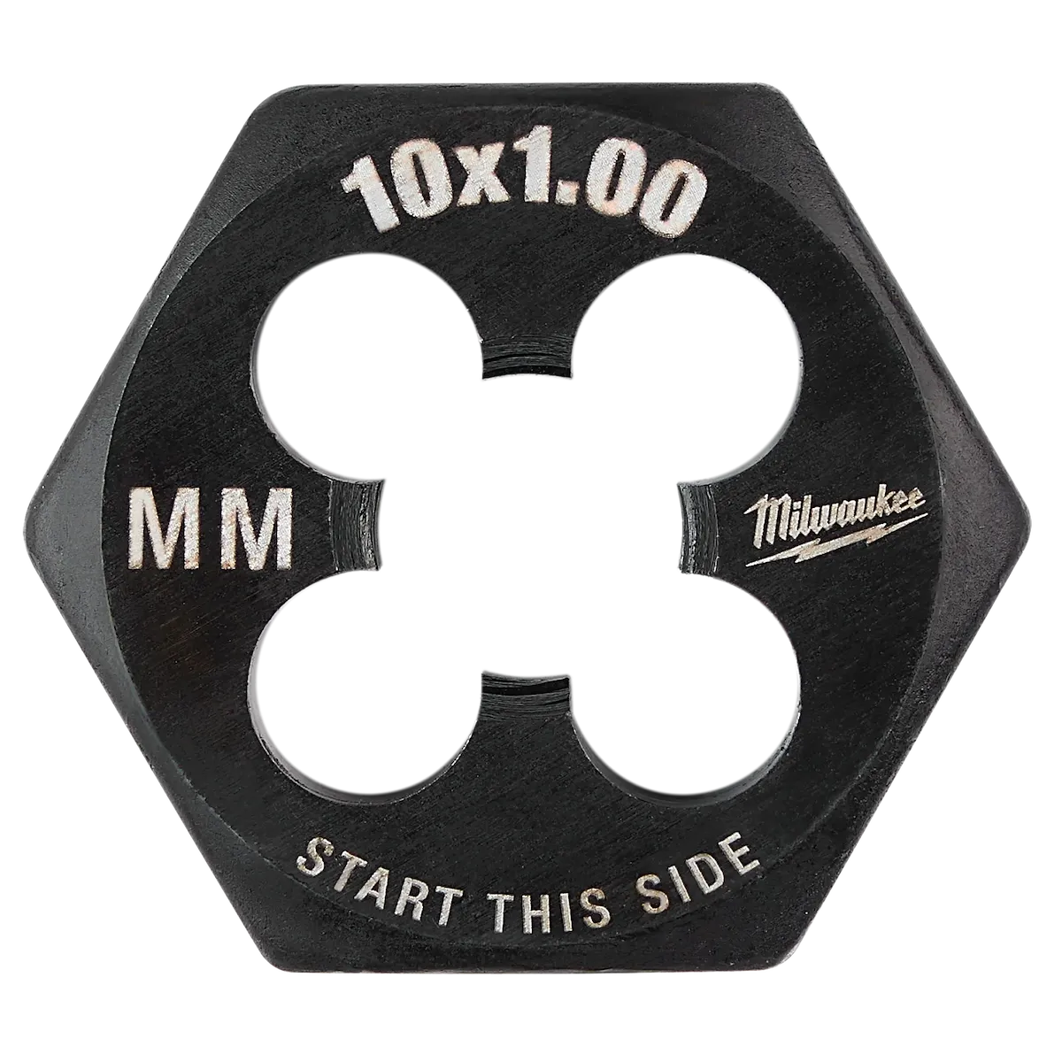 Milwaukee M10-1.00 mm 1-Inch Hex Threading Die 49-57-5354